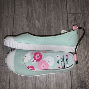 Girls Kids Glitter Slip On Shoes NEW